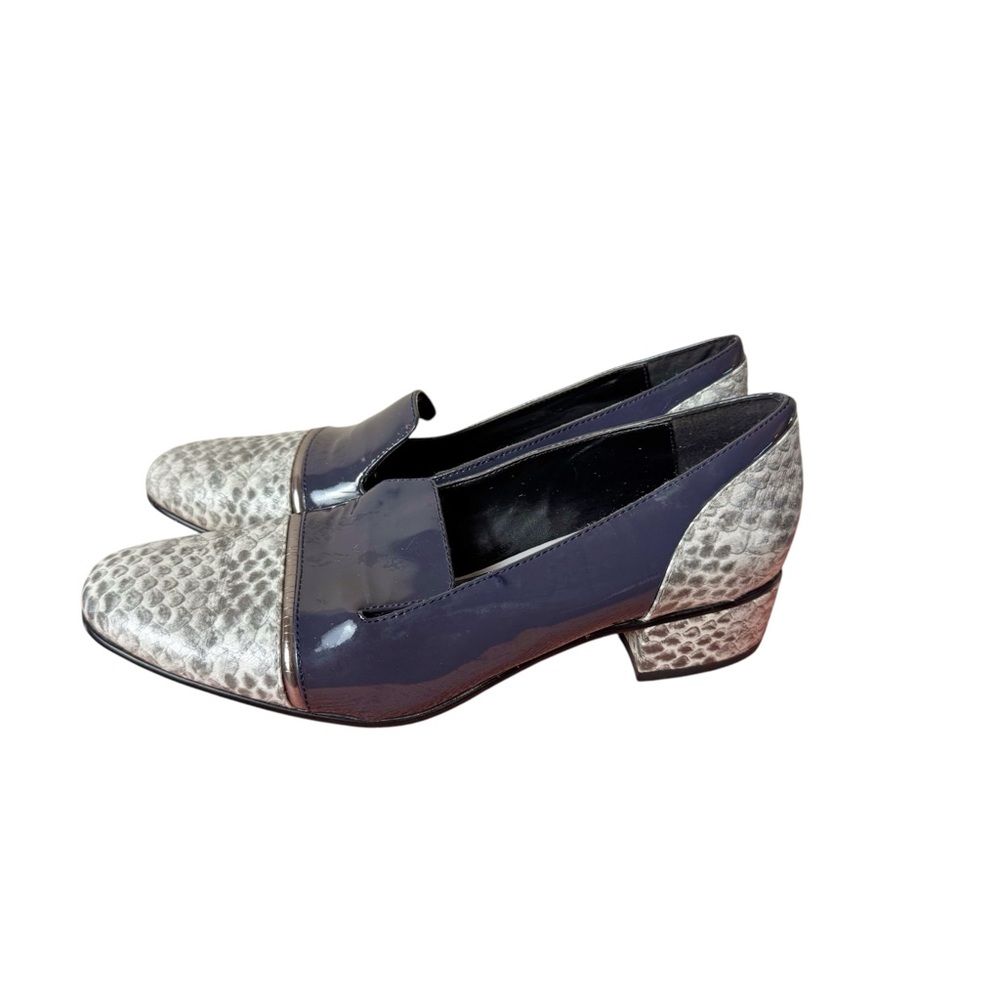 LOGO by Lori Goldstein Madeline Patent Leather Loafers Size 6.5